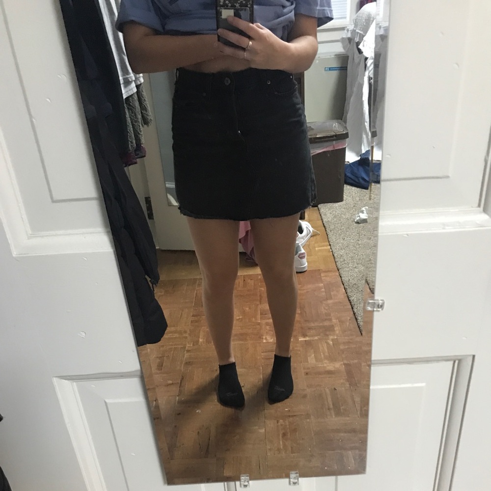 Black skirt!